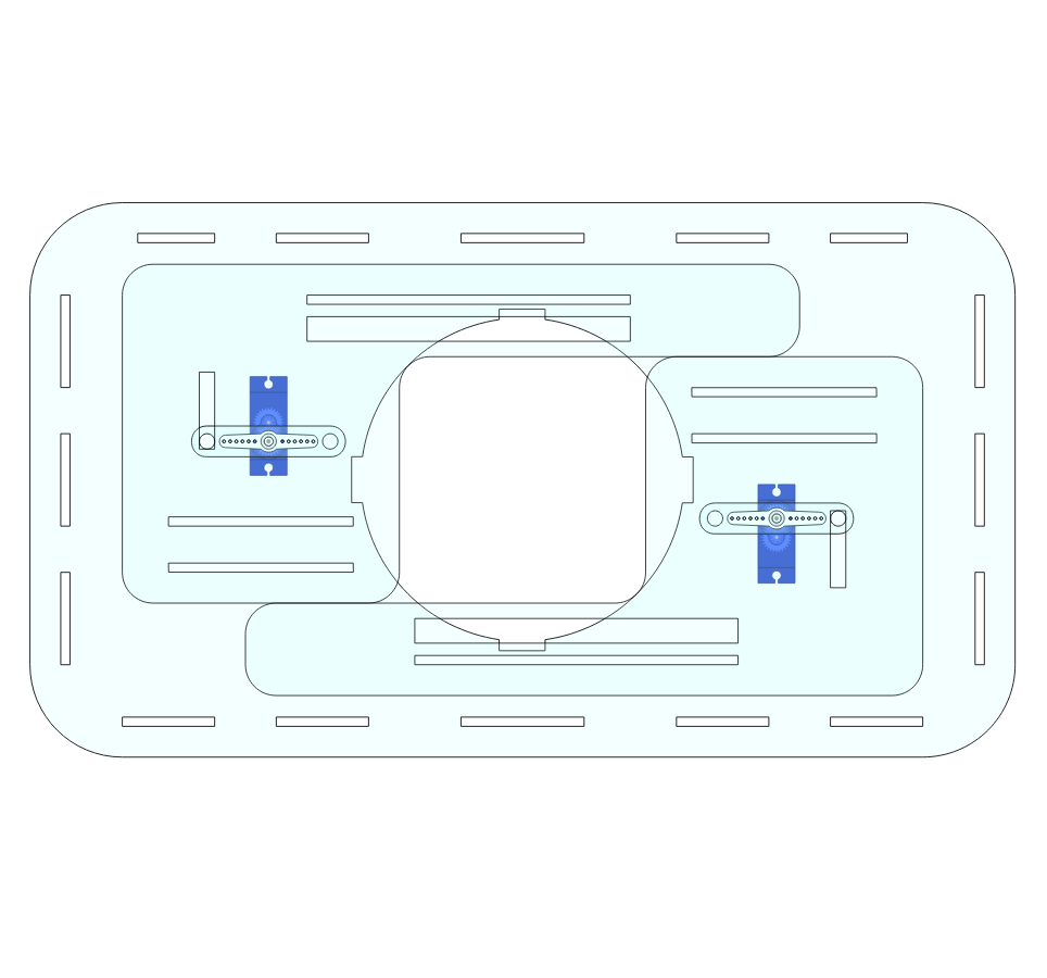 Vector Graphics of a Pet feeder Valve